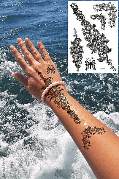 BP Tattoo Mandala Geçici Dövme Tattoo