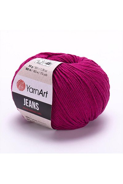 Yarnart 91 Φούξια τζιν πλεκτό νήμα
