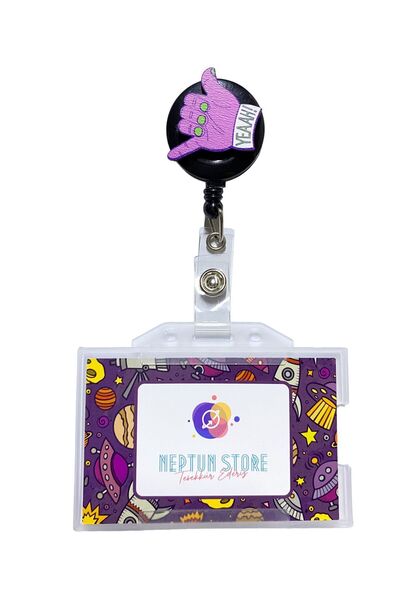 neptünstore Da! Suport card tip Yoyo, Yoyo pentru agățarea cardului, Suport p...