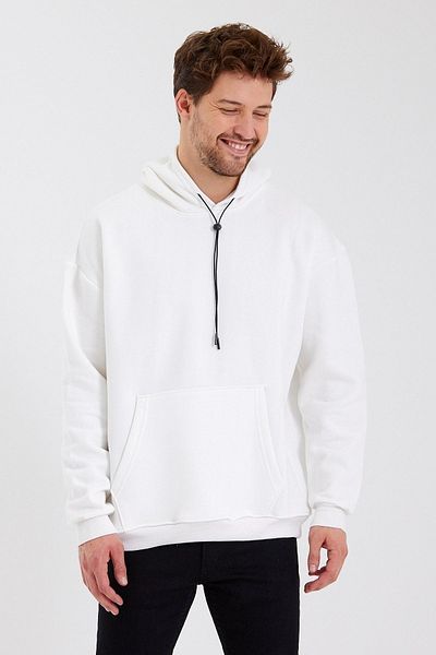 HANCLO Φούτερ με κουκούλα Unisex με 3 κλωστές