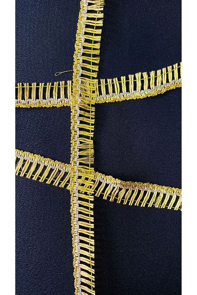Ozpas Gold Fringe Tassel Edge Strip - 2cm Width 3m