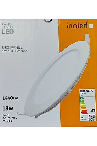 İnoled 18 W Spot Lamba Sıva Altı 6500k Beyaz