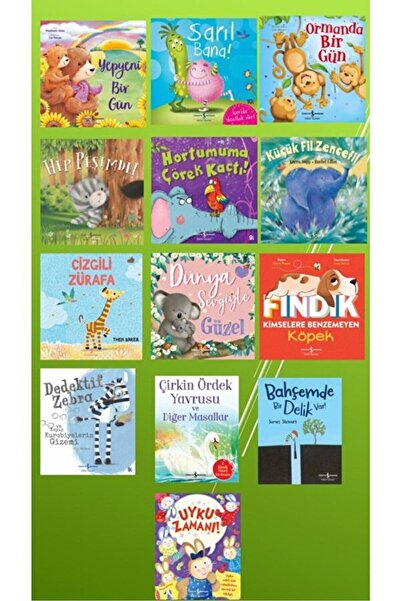 TÜRKİYE İŞ BANKASI KÜLTÜR YAYINLARI Ilk Okuma Kitaplarım Seti 13 Kitap Dedekt...