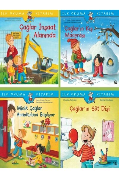 TÜRKİYE İŞ BANKASI KÜLTÜR YAYINLARI Çağlar Inşaat Alanında+çağlar 'ın Kış Mac...