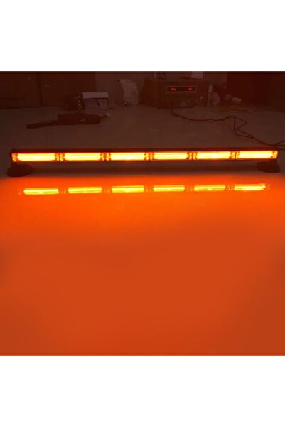 ede Off Road Led Bar 90cm Sarı Sarı Cob Led Çakarlı Led Bar 6 Ledli