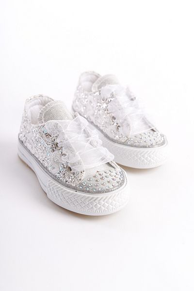 Pabrik New Season Orthopedic Girls' Shoes - Stoned and Lighted, 21-30 Model Sports Shoes