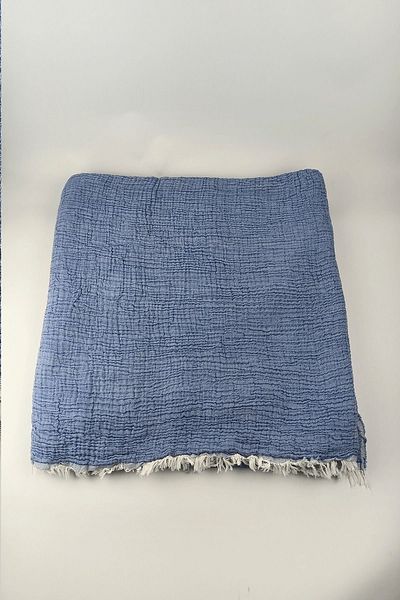 Buldan Concept 240x260 cm 100% bumbac 4 straturi muselină piqué - șal de canapea și cuvertură de pat