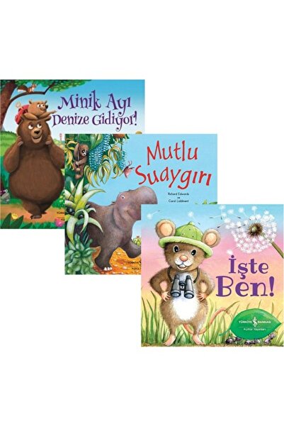 TÜRKİYE İŞ BANKASI KÜLTÜR YAYINLARI Harika-mutlu su aygıtı+işte ben+minik ayı...