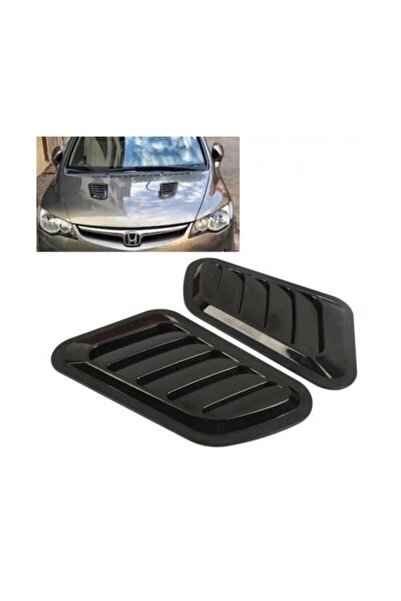 MeyZone Piano Black Kaput Üstü Havalandırma Izgara Kaput Üstü Body Kit