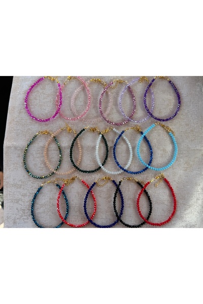 MİNİK ADIMLAR Tiny Steps Crystal Bead Bracelet