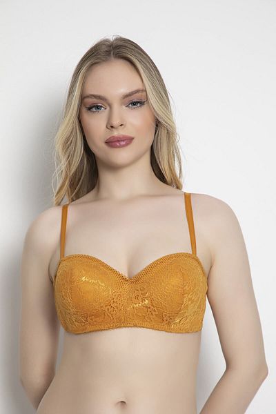 ARONA Sutien cu sârmă Lotus Culoare Muștar