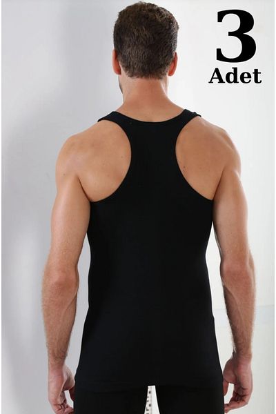 Ören Yıldız Çamaşırları 100% Cotton Men's Athlete, Rambo Athlete 3-Pack