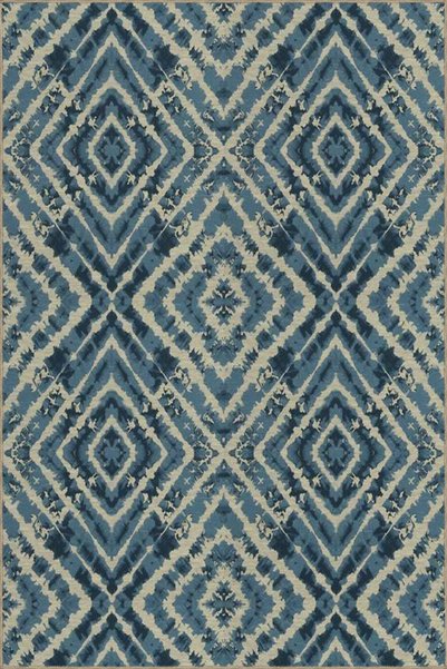 Rugs Modern Halı Covor cu bază țesută, cu model geometric în culori de baklav...