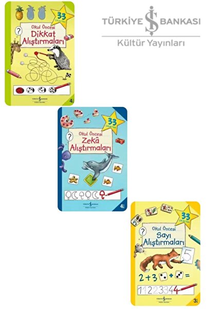 TÜRKİYE İŞ BANKASI KÜLTÜR YAYINLARI Pre-School-Attention Exercises-Intelligen...