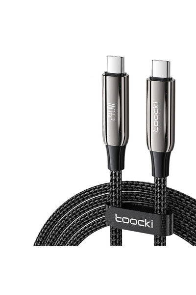 Toocki 240W USB C Tipi C Kablo Pd3.1 48V 5A Süper Hızlı Şarj Kablosu Tip C iP...