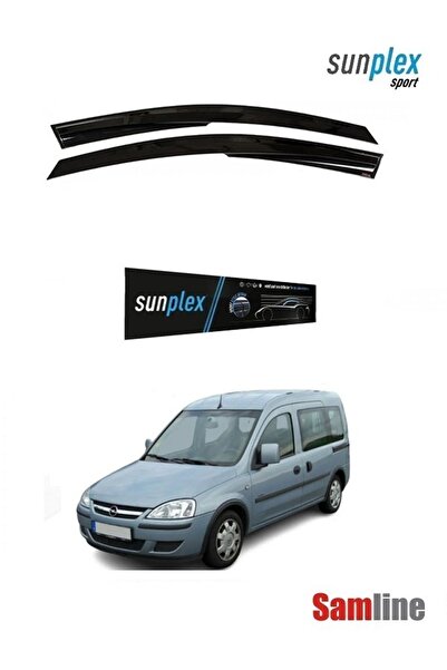 SUNPLEX Opel Combo C 2007 Modeller için Cam Rüzgarlığı Takımı 2'li Set Mügen