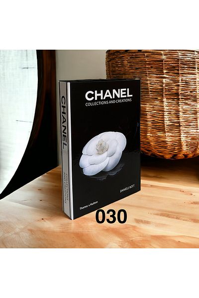 NARİBA A Tree & Chanel Μαύρο Διακοσμητικό Βιβλίο Κουτί Σετ 2 τεμαχίων