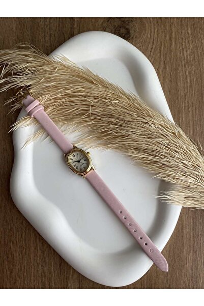 QUARTZ Bs Stıll Vintage Kadın Kol Saati Retro deri kordon bb0014