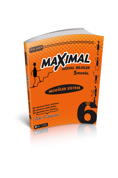 Artı Zeka Yayınları 6.SINIF SOSYAL BİLGİLER MAXİMAL MODÜLER SİSTEM