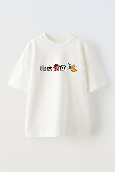 THEWERT Bela Oversize kroj Pamuk T-shirt - Unisex, Pakovanje Man Dead Design ...