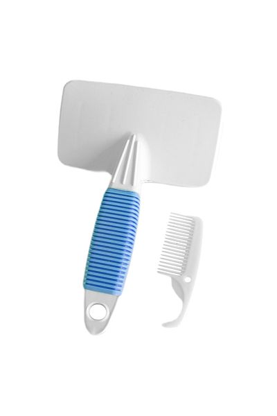 Markapet 7-14 cm Blue Cat Dog Comb - With Cleaning Apparatus