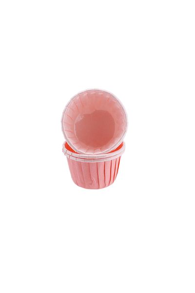 TT Tahtakale Toptancıları 50*39 Mm Medium Pink Cupcake Mold - 50 Pieces