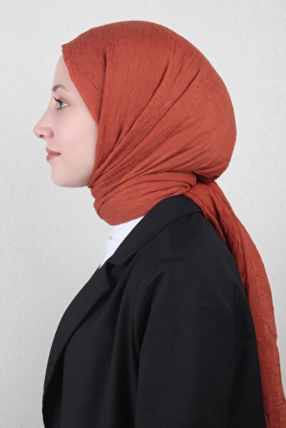 Eşarppark Bambu Kraşlı Şal 2724-77 Taba