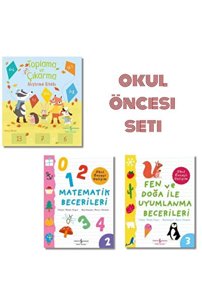 TÜRKİYE İŞ BANKASI KÜLTÜR YAYINLARI YENİ-OKUL ÖNCESİ ÇOCUKLAR İÇİN MATEMATİK ...