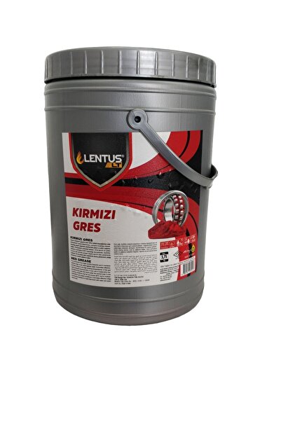 Lentus Kırmızı Gres 3.75 Kg