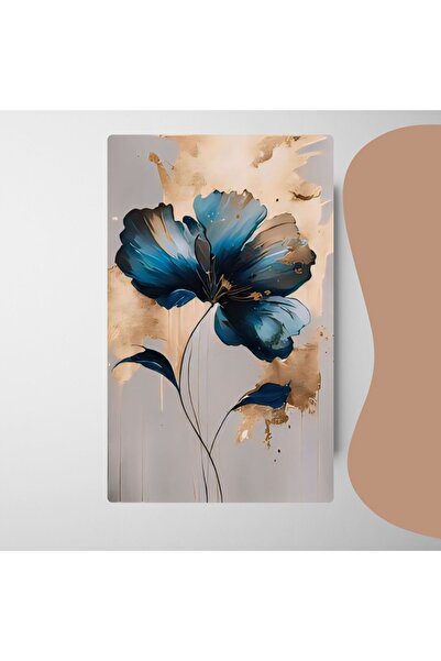 lule home Sayılarla Boyama Seti Blue Flower 40x50 cm