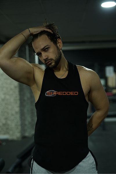 Oxlade OxLADEMan® - Sport Athlete 100% Quality Cotton, Shredded Fabric