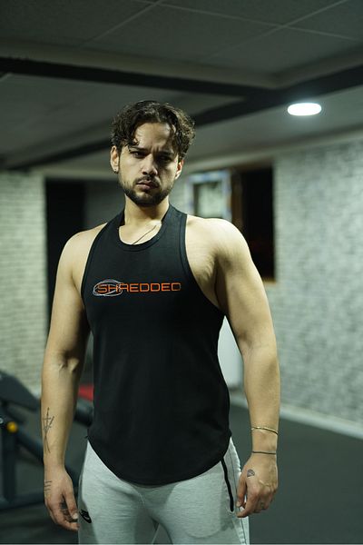 Oxlade OxLADEMan® - Sport Athlete 100% Quality Cotton, Shredded Fabric