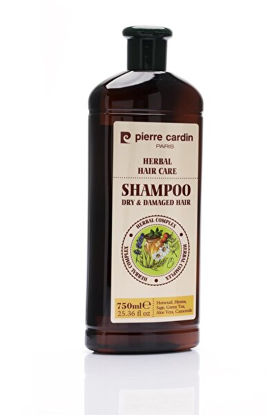 Pierre Cardin Herbal Shampoo For Dry & Damaged Hair 750 ml Bitkisel Şampuan ( Kuru Ve Yıpranmış Saçl