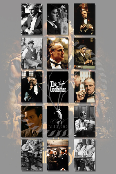CALLWOOD THE GODFATHER (1972) FİLM POSTER 15'Lİ SET