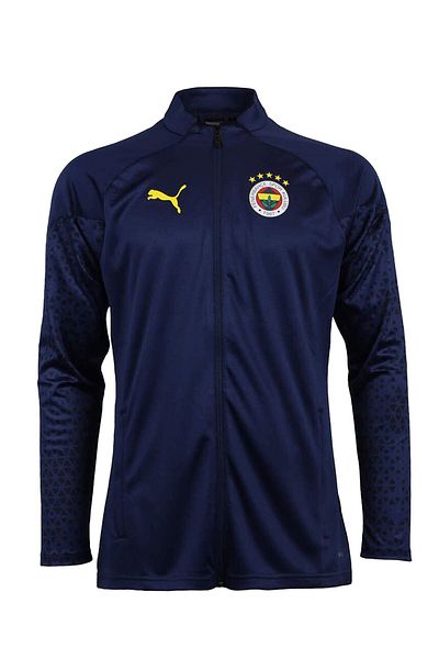 Fenerbahçe Navy Blue Kids Sweat - 23/24 A Set, Hoca Full Zipper