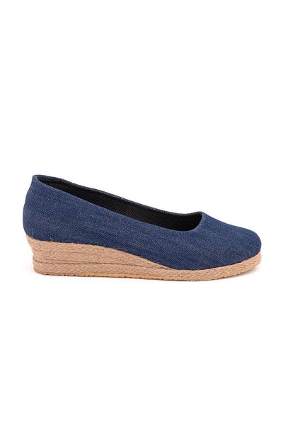 Star Tombis Pantofi de mamă confortabili de zi cu lățime de 3 cm - Tocuri cu pană, lucrați manual