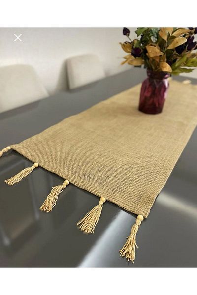 Parla Life Пътека от юта с пискюли 70x140 см