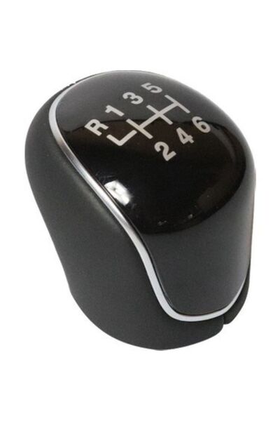 Favori Auto Parts Linea - Punto Leather Gear Shift Knob 6 Speed Latch Type