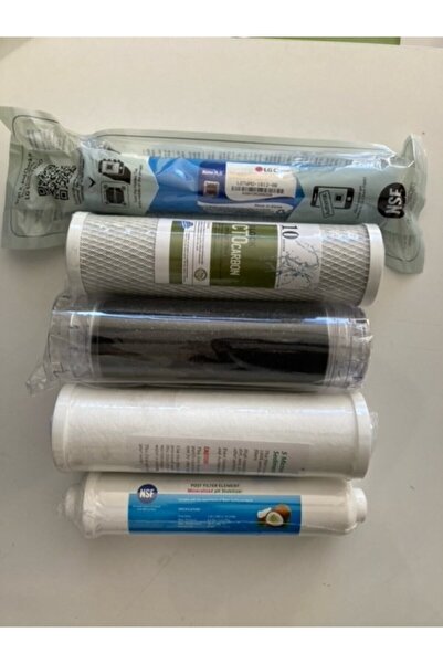 Q water Uyumlu 5li Su Arıtma Filtre Takımı