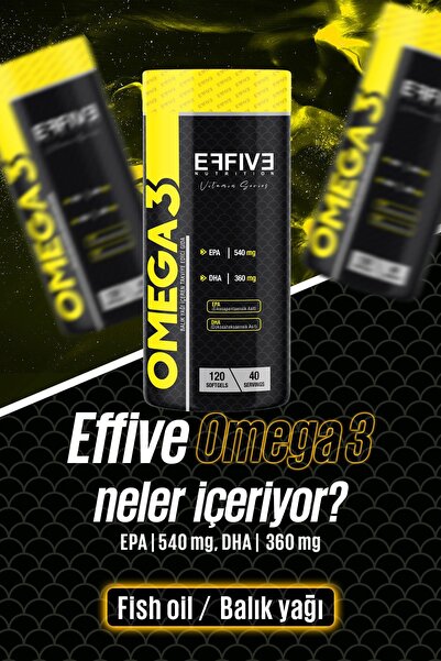Effive Nutrition Effive Omega-3 - 120 Softjel