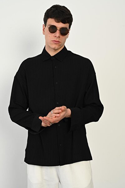 Rocqerx R-3975 Сорочка з довгими рукавами та коміром на підкладці Jules