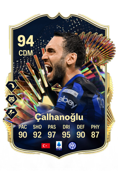 BERKANTTP هاكان شاهان أوغلو FC 24 - بطاقة توتس فوت