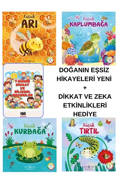 TÜRKİYE İŞ BANKASI KÜLTÜR YAYINLARI DOĞANIN EŞSİZ HİKAYELERİ:KÜÇÜK TIRTIL-KÜÇ...