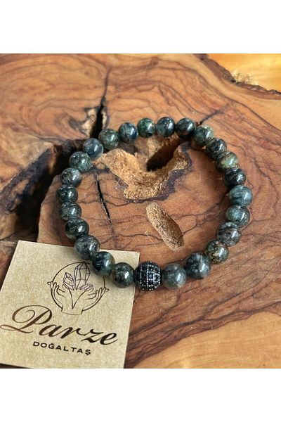 parze doğaltaş Natural Emerald Jewelled Brazilian Bracelet