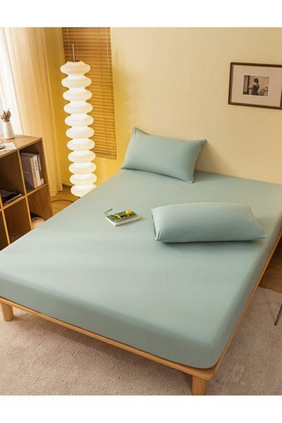 Totem Ranforce Cotton Elastic Sheet Set with Pillowcase