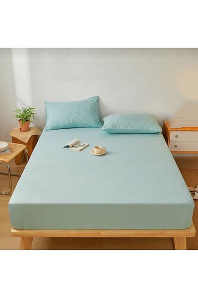 Totem Ranforce Cotton Elastic Sheet Set with Pillowcase