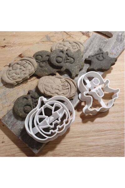 Rapithwin قالب كوكي اليقطين والشبح (2 قطعة)