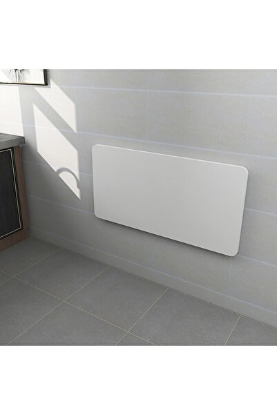 Kydonia Home 60x110 Cm Oval Köşeli Duvara Monte Kırma Katlanır Masa