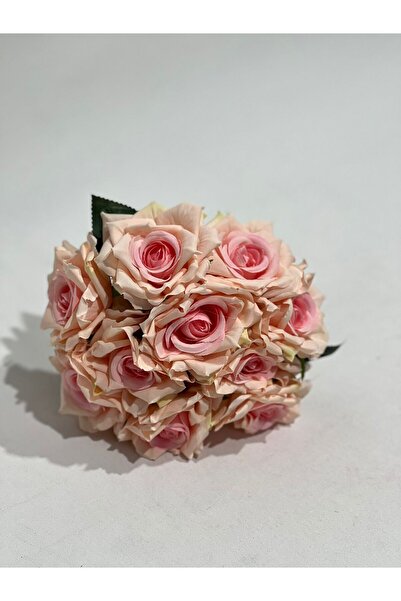 yapay çiçek dünyası 10’lu Lüx Gül Demeti