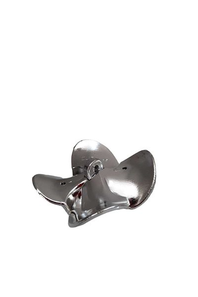 NTE Plastic Chrome Plated Brooches for Pillow and Throw Pillow 4 Pieces